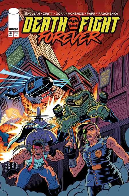 DEATH FIGHT FOREVER #4 (OF 5) CVR A ANDREW MACLEAN (MR) ISBN: 70985304570000411 - FOC DATE: 4/26/26 - Release Date: 5/20/26