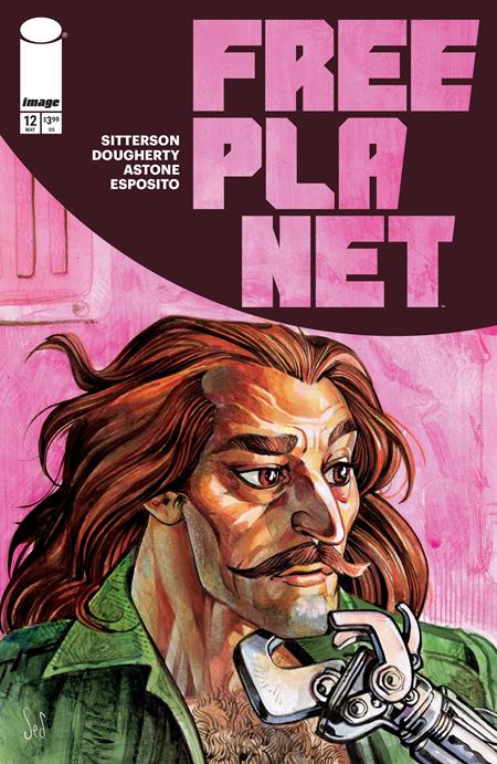 FREE PLANET #12 CVR A JED DOUGHERTY ISBN: 70985304314001211 - FOC DATE: 4/19/26 - Release Date: 5/13/26