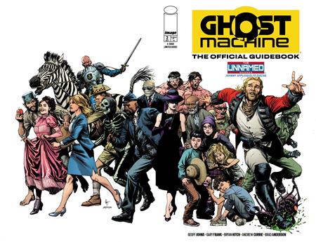 GHOST MACHINE THE OFFICIAL GUIDEBOOK #2 (OF 5) CVR A GARY FRANK & BRAD ANDERSON WRAPAROUND ISBN: 70985304673800211 - FOC DATE: 4/12/26 - Release Date: 5/6/26