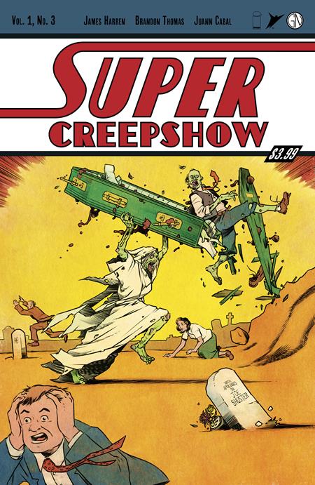 SUPER CREEPSHOW #3 (OF 5) CVR A PYE PARR (MR) ISBN: 70985304590800311 - FOC DATE: 4/26/26 - Release Date: 5/20/26