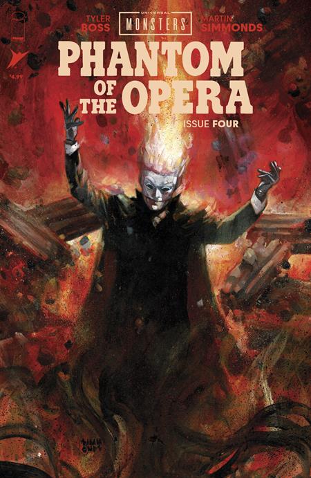 UNIVERSAL MONSTERS PHANTOM OF THE OPERA #4 (OF 4) CVR A MARTIN SIMMONDS ISBN: 70985304583000411 - FOC DATE: 5/3/26 - Release Date: 5/27/26