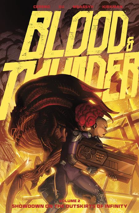 BLOOD & THUNDER TP VOL 02 SHOWDOWN ON THE OUTSKIRTS EJ SU & MSASSYK CVR (MR) ISBN: 978153433473151699 - FOC DATE: 4/5/26 - Release Date: 5/13/26
