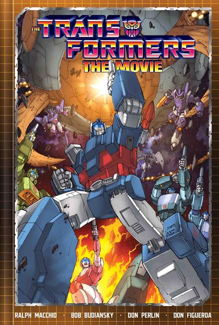 TRANSFORMERS THE MOVIE DELUXE EDITION HC DIRECT MARKET EXCLUSIVE DON FIGUEROA & JOSH BURCHAM CVR ISBN: 978153433211953499 - FOC DATE: 3/29/26 - Release Date: 8/12/26