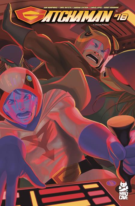 GATCHAMAN #18 CVR A INAKI MIRANDA ISBN: 60194704601601811 - FOC DATE: 4/19/26 - Release Date: 5/13/26