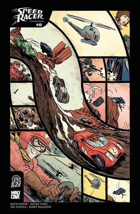 SPEED RACER #8 CVR B JESSE LONERGAN VAR ISBN: 60196140488508021 - FOC DATE: 4/12/26 - Release Date: 5/6/26