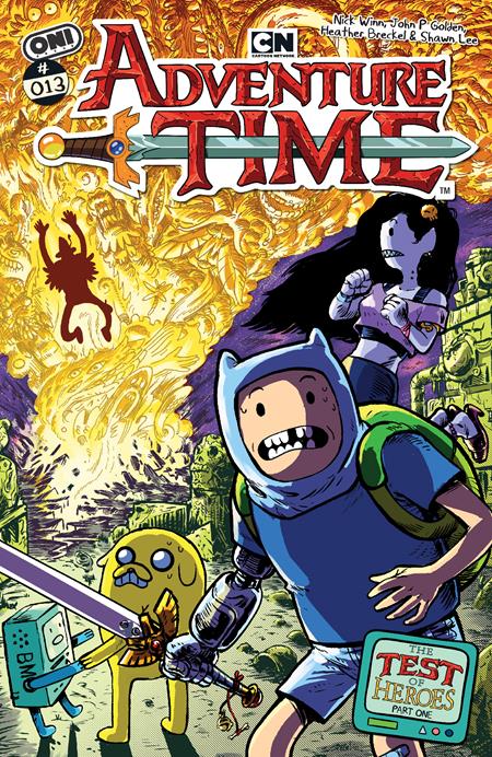 ADVENTURE TIME (2025) #13 CVR B JOHN P GOLDEN VAR ISBN: 64985600832913021 - FOC DATE: 4/26/26 - Release Date: 5/20/26
