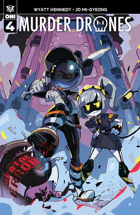 MURDER DRONES #4 (OF 6) CVR B JO MI-GYEONG VAR ISBN: 64985600885504021 - FOC DATE: 5/24/26 - Release Date: 6/17/26