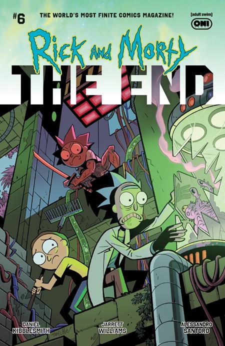 RICK AND MORTY THE END #6 (OF 6) CVR B TROY LITTLE VAR ISBN: 64985600882400621 - FOC DATE: 4/19/26 - Release Date: 5/13/26