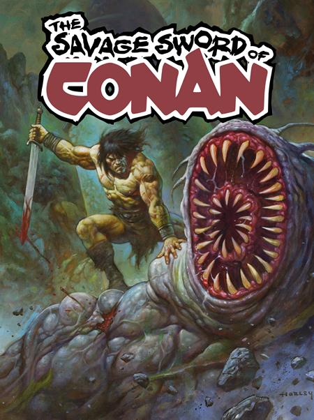 SAVAGE SWORD OF CONAN #14 CVR C ALEX HORLEY FOIL VAR (MR) ISBN: 79361173690001431 - FOC DATE: 3/29/26 - Release Date: 5/6/26