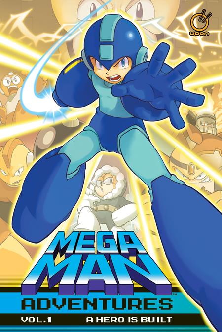 MEGA MAN ADVENTURES HC VOL 01 (OF 4) A HERO IS BUILT ISBN: 978177294394855999 - FOC DATE: 4/5/26 - Release Date: 5/27/26