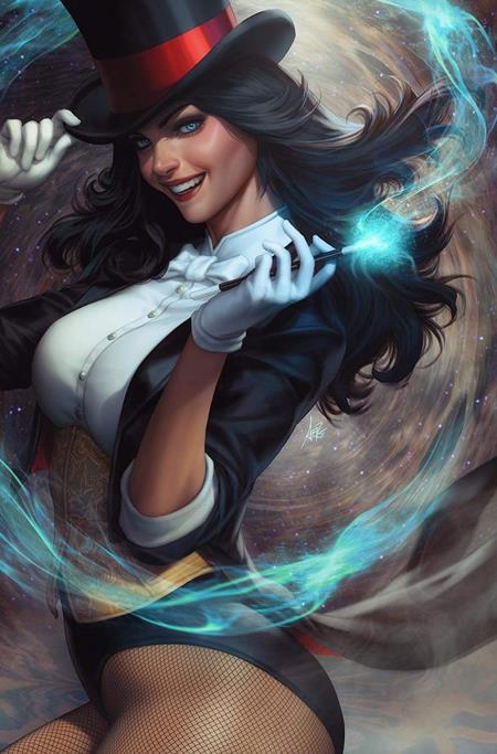 ZATANNA BRING DOWN THE HOUSE #1 (OF 5) CVR B STANLEY ARTGERM LAU VAR (MR) - Release Date: 6/25/24