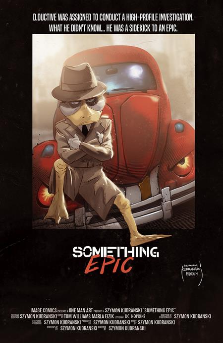 SOMETHING EPIC #11 CVR C SZYMON KUDRANSKI MOVIE HOMAGE VAR - Release Date: 6/12/24