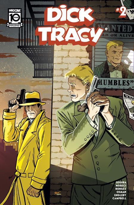 DICK TRACY #2 CVR B BRENT SCHOONOVER CONNECTING COVER VAR - Release Date: 6/12/24