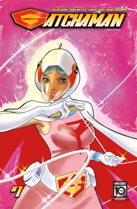 1:10 GATCHAMAN #1 CVR E INC 1:10 FRANCINE DELGADO JUN THE SWAN SOLO VAR - Release Date: 6/26/24