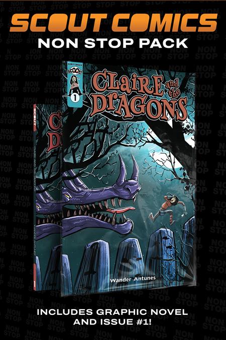CLAIRE AND THE DRAGONS SCOOT COLLECTOR'S PACK #1 AND COMPLETE TP (NON STOP) - Release Date: 6/19/24
