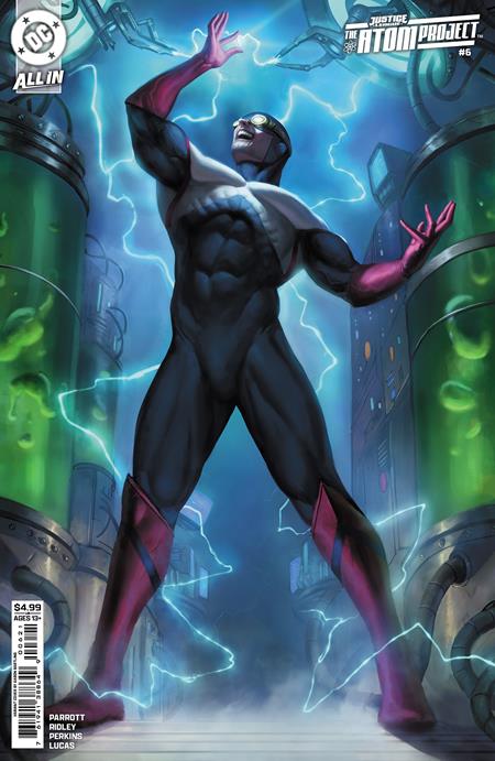 JUSTICE LEAGUE THE ATOM PROJECT #6 (OF 6) CVR B AARON BARTLING CARD STOCK VAR - Release Date: 6/4/25