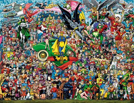 NEW HISTORY OF THE DC UNIVERSE #1 (OF 4) CVR D SCOTT KOBLISH LEGACY WRAPAROUND CARD STOCK VAR - Release Date: 6/25/25