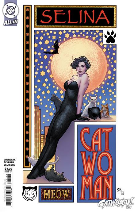 CATWOMAN #77 CVR B FRANK CHO CARD STOCK VAR - Release Date: 6/18/25