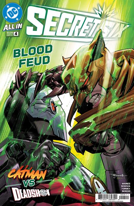 SECRET SIX #4 (OF 6) CVR A STEPHEN SEGOVIA - Release Date: 6/4/25