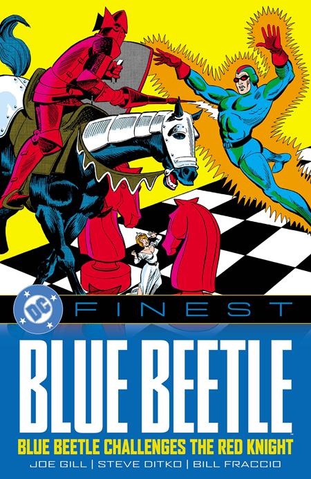 DC FINEST BLUE BEETLE BLUE BEETLE CHALLENGES THE RED KNIGHT TP - Release Date: 8/12/2025