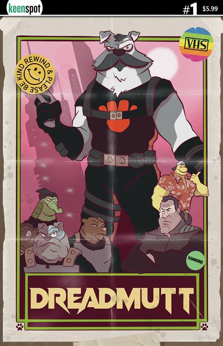 DREADMUTT #1 CVR C J HAMMOND VAR - Release Date: 6/25/25