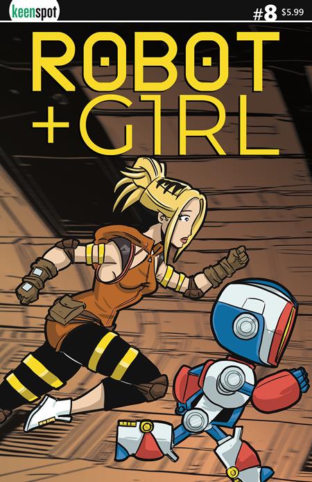 ROBOT + GIRL #8 CVR A MIKE WHITE - Release Date: 6/18/25