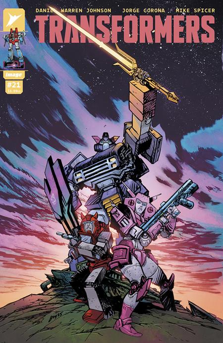 TRANSFORMERS #21 CVR A DANIEL WARREN JOHNSON & MIKE SPICER - Release Date: 6/11/25