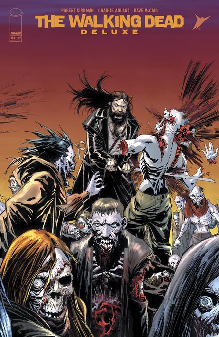 WALKING DEAD DELUXE #114 CVR C WHILCE PORTACIO & ALEX SINCLAIR CONNECTING VAR (MR) - Release Date: 6/4/25