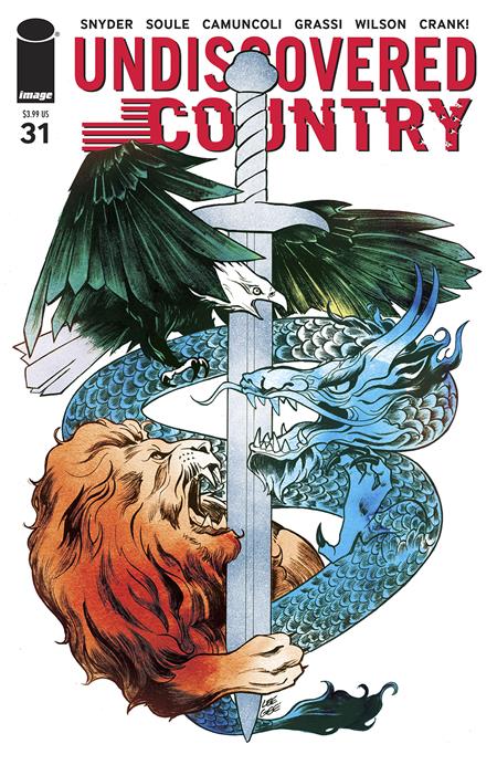 UNDISCOVERED COUNTRY #31 CVR B LEE GARBETT VAR (MR) - Release Date: 6/25/25