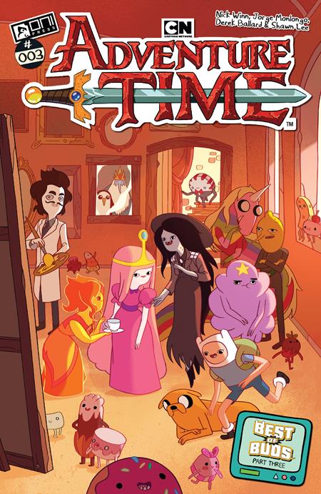 ADVENTURE TIME (2025) #3 CVR B JORGE MONLONGO VAR - Release Date: 6/4/25