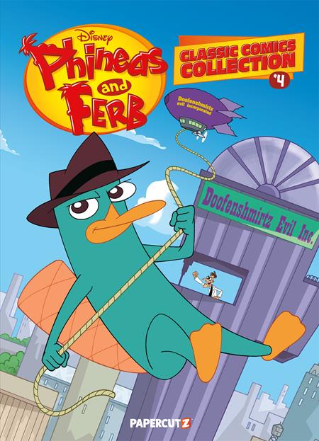PHINEAS AND FERB CLASSIC COMICS COLLECTION HC VOL 04 - Release Date: 6/11/25