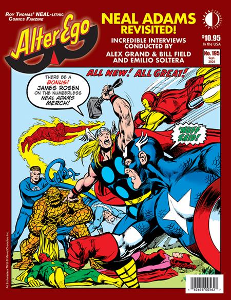 ALTER EGO #195 - Release Date: 8/20/2025