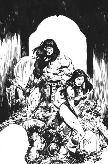 CONAN THE BARBARIAN #17-20 ROBERTO DE LA TORRE PACK (MR) Limited to 600 Copies Allocations May Occur Previously Offered Thru Diamond - Release Date: 6/11/25