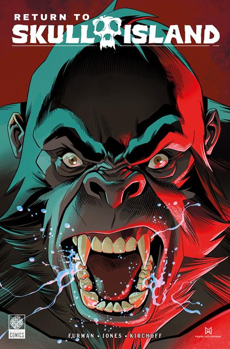 RETURN TO SKULL ISLAND #1 (OF 4) CVR C CHRIS JONES KONG HEADSHOT VAR - Release Date: 6/18/25