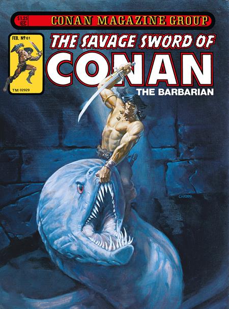 SAVAGE SWORD OF CONAN THE ORIGINAL COMICS OMNIBUS HC VOL 05 DIRECT MARKET EXCLUSIVE JOE CHIODO VAR (MR) - Release Date: 6/11/25