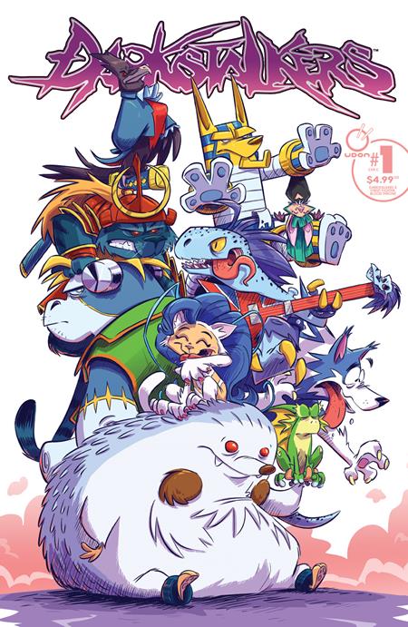 DARKSTALKERS X STREET FIGHTER BLOOD THRONE #1 (ONE SHOT) CVR C DAX GORDINE VAR - Release Date: 6/11/2025