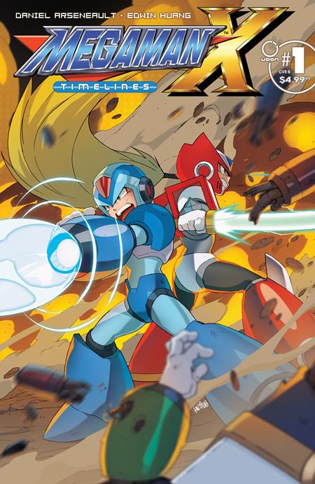 MEGA MAN X TIMELINES #1 (ONE SHOT) CVR B HANZO STEINBACH VAR - Release Date: 6/18/25