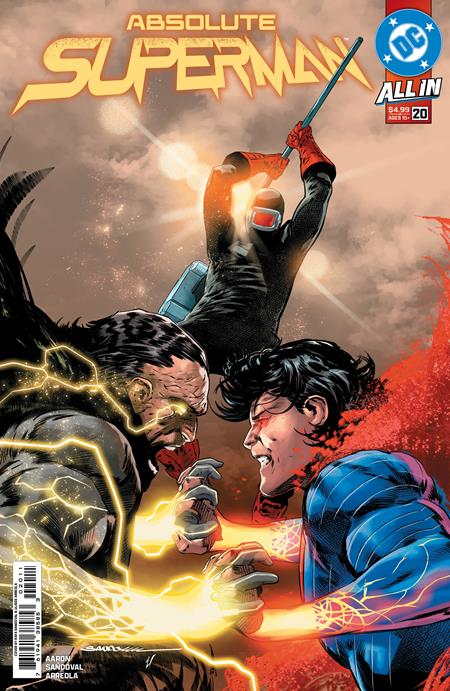 ABSOLUTE SUPERMAN #20 CVR A RAFA SANDOVAL ISBN: 76194138585302011 - FOC DATE: 5/24/26 - Release Date: 6/17/26