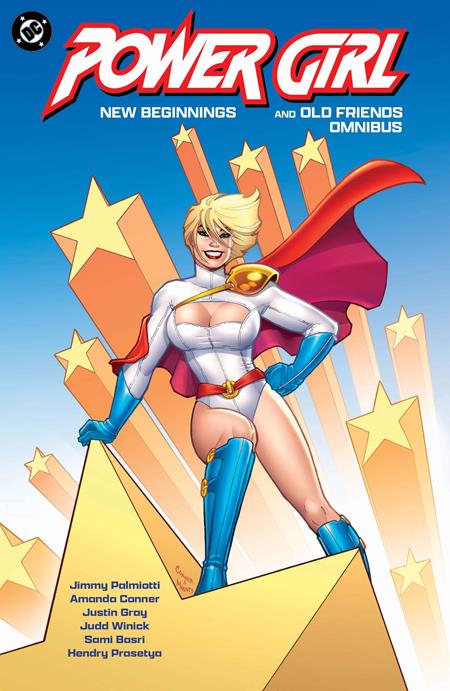 POWER GIRL NEW BEGINNINGS AND OLD FRIENDS OMNIBUS HC ISBN: 978179950872459999 - FOC DATE: 5/10/26 - Release Date: 8/4/26