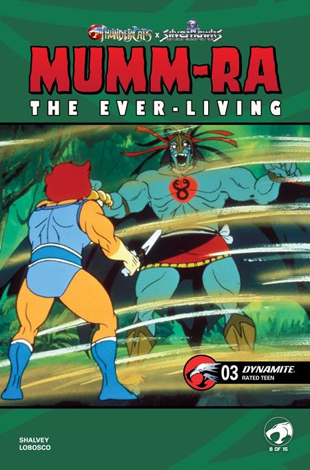 MUMM RA THE EVER LIVING #3 CVR E ANIMATION ART VAR ISBN: 72513036403603051 - FOC DATE: 5/24/26 - Release Date: 6/17/26