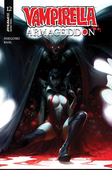 VAMPIRELLA ARMAGEDDON #12 CVR A FRANCESCO MATTINA VAR ISBN: 72513035713712011 - FOC DATE: 5/31/26 - Release Date: 6/24/26