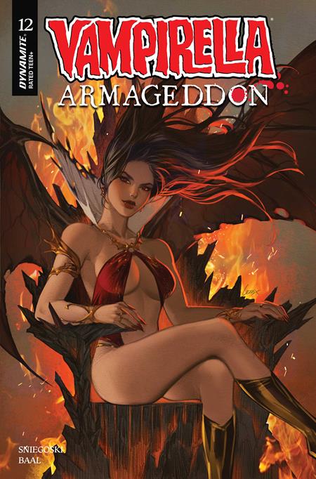 VAMPIRELLA ARMAGEDDON #12 CVR B LESLEY LEIRIX LI VAR ISBN: 72513035713712021 - FOC DATE: 5/31/26 - Release Date: 6/24/26