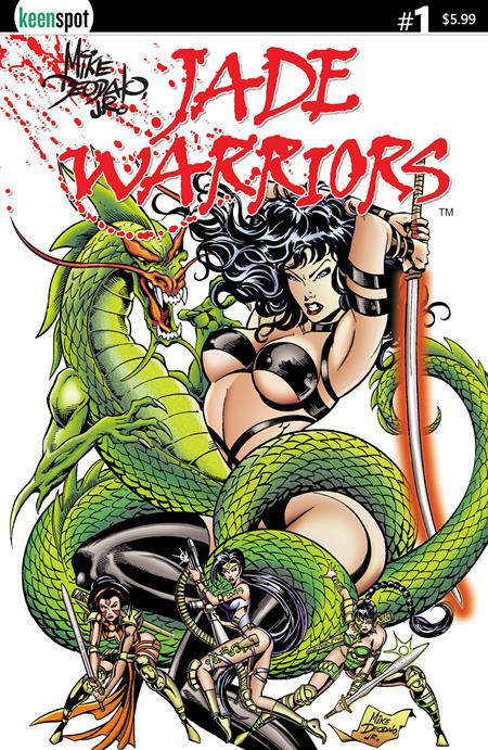 JADE WARRIORS #1 CVR B MIKE DEODATO DRAGON HUNTERS VAR ISBN: 602835023362 00121 - FOC DATE: 5/3/26 - Release Date: 6/10/26