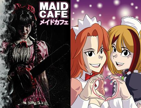 MAID CAFE #3 CVR D NAOMI GRIFFIN & REMY EISU MOKHTAR HOLOFOIL FLIP VAR ISBN: 60283502325600341 - FOC DATE: 5/10/26 - Release Date: 6/17/26