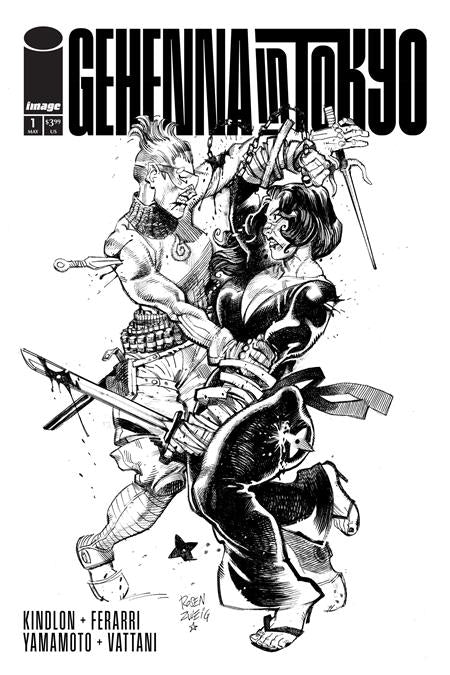 GEHENNA IN TOKYO (ONE SHOT) CVR F MAURIZIO ROSENZWEIG VAR (MR) ISBN: 70985304710000161 - FOC DATE: 5/17/26 - Release Date: 6/10/26