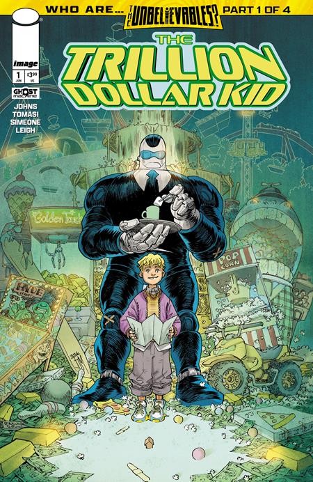 TRILLION DOLLAR KID #1 (OF 2) CVR A FRANCIS MANAPUL ISBN: 70985304711700111 - FOC DATE: 5/24/26 - Release Date: 6/17/26