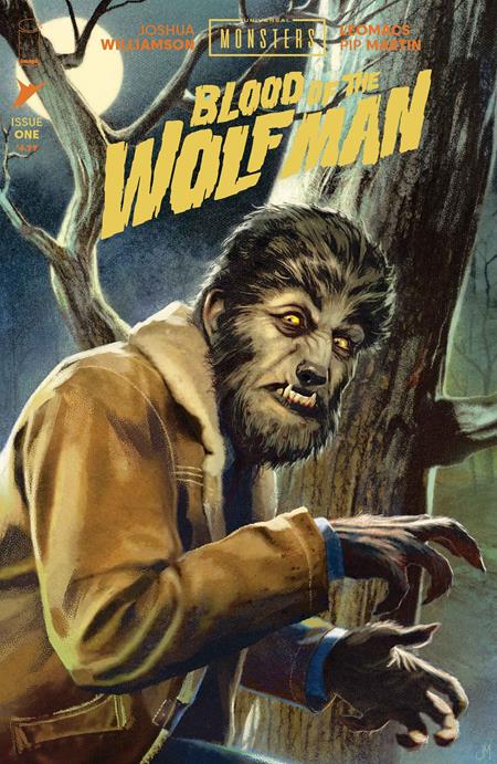 UNIVERSAL MONSTERS BLOOD OF THE WOLF MAN #1 (OF 4) CVR B JOSHUA MIDDLETON VAR ISBN: 70985304716200121 - FOC DATE: 5/24/26 - Release Date: 6/24/26
