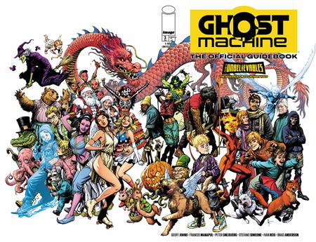 GHOST MACHINE THE OFFICIAL GUIDEBOOK #3 (OF 5) CVR A GARY FRANK & BRAD ANDERSON WRAPAROUND ISBN: 70985304673800311 - FOC DATE: 5/10/26 - Release Date: 6/3/26