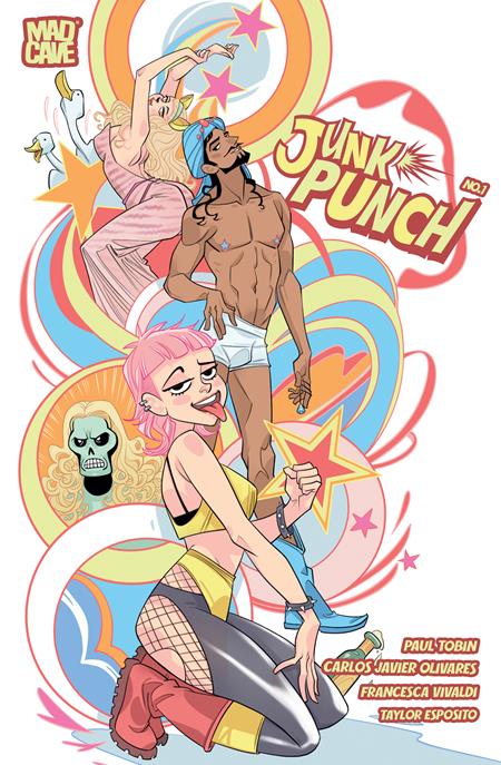 JUNK PUNCH #1 (OF 5) CVR B MARGUERITE SAUVAGE VAR (MR) ISBN: 60196140535600121 - FOC DATE: 5/10/26 - Release Date: 6/3/26