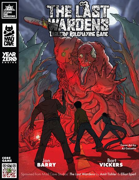 LAST WARDENS TTRPG HC (MR) ISBN: 978154582430654999 - FOC DATE: 5/31/26 - Release Date: 6/24/26